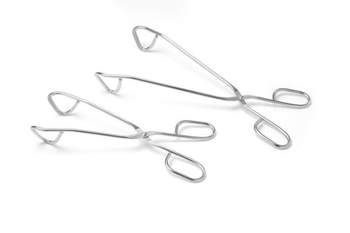 Hajlított szervírozó csipesz, HENDI, (L)295mm