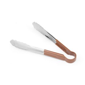 Tálaló csipesz HACCP 250 mm, HENDI, Barna, (L)250mm