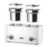 Melegentartó, HENDI, 8L, 220-240V/400W, 506x312x(H)298mm