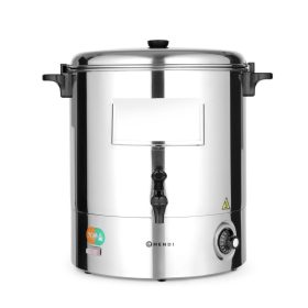 Ital melegentartó, HENDI, 28L, 230V/2200W, 500x500x(H)488mm