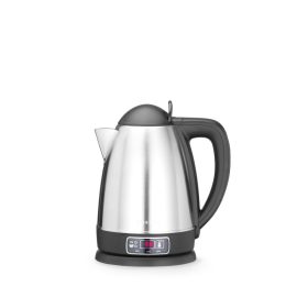  Elektromos vízforraló vezeték nélkül, hőmérséklet-szabályozással, HENDI, 1,8L, 230V/1800W, 230x165x(H)255mm