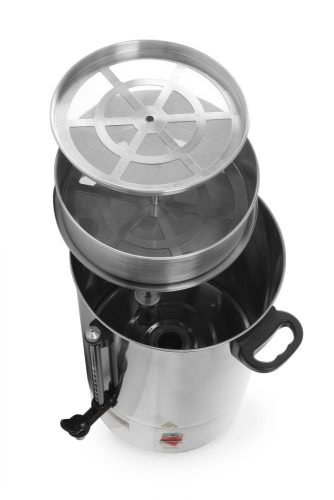 Perkolátor duplafalú, HENDI, 6L, 230V/1500W, 316x350x(H)480mm