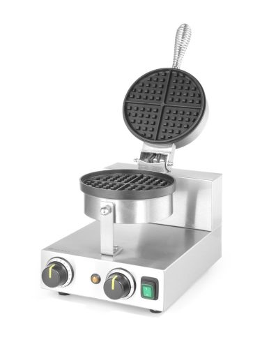 Goffrisütő kör alakú, HENDI, 230V/1000W, 250x491x(H)285mm