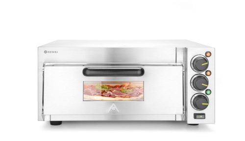 Pizza sütő kompakt, HENDI, Ezüst, 230V/2000W, 580x560x(H)275mm