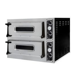   Pizzasütő BASIC 44, HENDI, 2 kamra, 400V/9400W, 975x930x(H)742mm
