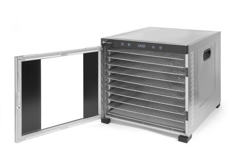 Aszalógép  10 tálca, HENDI, , 10 tálca, 230V/1000W, 430x550x(H)416mm