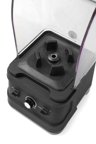 Barmixer hangszigetelő burkolattal, HENDI, 2,5L, Fekete, 220-240V/1680W, 250x300x(H)540mm