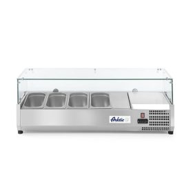   Pultra helyezhető feltéthűtő GN 1/3, Arktic, 4x GN 1/3, 230V/180W, 1208x400x(H)456mm