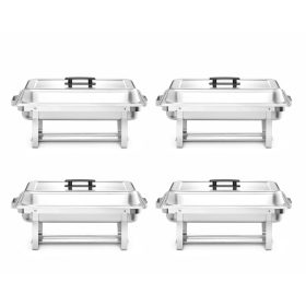   Chafing edény – 4 darabos készlet, HENDI, GN 1/1, 7,5L, 600x355x(H)305mm