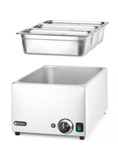 HENDI Ranger melegentartó edény szett + 3x GN 1/3 fedéllel, HENDI, GN 1/1, 230V/1000W, 590x332x(H)242mm