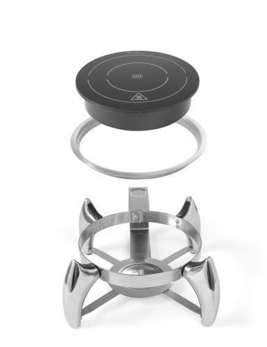 Indukciós főzőlap 800W, Fine Dine, Fekete, 230V/800W, ⌀245x(H)80mm