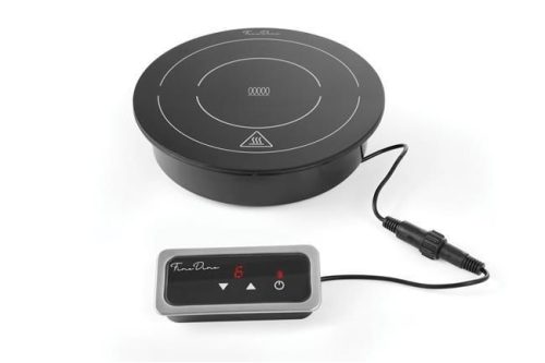 Indukciós főzőlap 800W, Fine Dine, Fekete, 230V/800W, ⌀245x(H)80mm