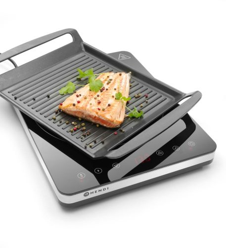 Indukciós főzőlap 2000 modell, HENDI, Kitchen Termékcsalád, 230V/2000W, 295x400x(H)42mm