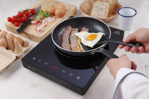 Indukciós főzőlap 2000W Kitchen Line, HENDI, Kitchen Termékcsalád, 230V/2000W, 297x411x(H)57mm