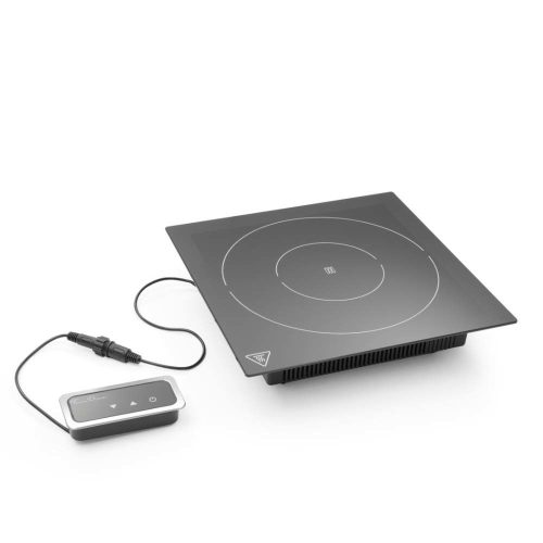 Indukciós főzőlap 1000W, Fine Dine, Fekete, 230V/1000W, 350x397x(H)85mm