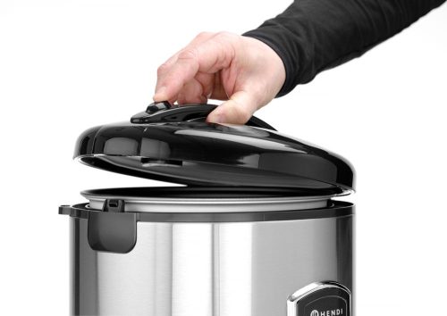 Rizsfőző gőzölő funkcióval, HENDI, , 1,8L, 230V/700W, ⌀280x(H)285mm