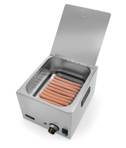 Virsli melegentartó 10 literes, HENDI, Kitchen Termékcsalád, 10L, 230V/1000W, 405x290x(H)254mm