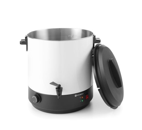 Ital melegentartó, HENDI, 25L, Fehér, 230V/2500W, 435x441x(H)500mm