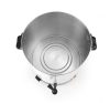 Ital melegentartó, HENDI, 25L, Fehér, 230V/2500W, 435x441x(H)500mm