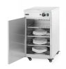 Tányérmelegítő egyajtós, HENDI, 230V/400W, 393x571x(H)766mm