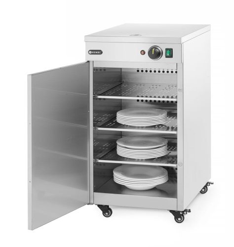 Tányérmelegítő egyajtós, HENDI, 230V/400W, 393x571x(H)766mm