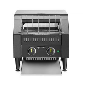   Futószalagos Kenyérpirító dupla, HENDI, Fekete, 230V/2240W, 418x368x(H)415mm