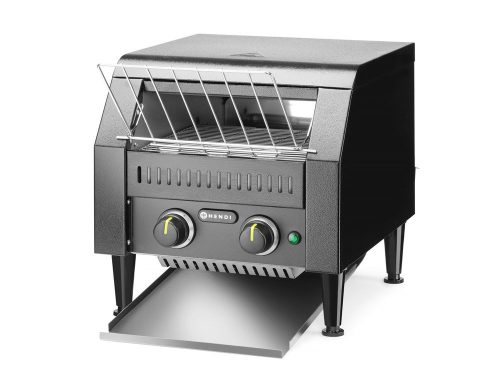 Futószalagos Kenyérpirító dupla, HENDI, Fekete, 230V/2240W, 418x368x(H)415mm