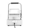 Kontakt grill - szimpla verzió, HENDI, Bordázott tetejű és aljú, 230V/1800W, 310x426x(H)210mm