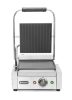 Kontakt grill - szimpla verzió, HENDI, Bordázott tetejű és sima aljú, 230V/1800W, 310x400x(H)210mm