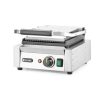 Kontakt grill - szimpla verzió, HENDI, Bordázott tetejű és sima aljú, 230V/1800W, 310x400x(H)210mm