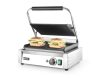 Kontakt grill „Pannini”, HENDI, Bordázott tetejű és aljú, 230V/2200W, 432x396x(H)214mm