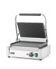 Kontakt grill Pannini, HENDI, Bordázott tetejű és sima aljú, 230V/2200W, 430x370x(H)210mm