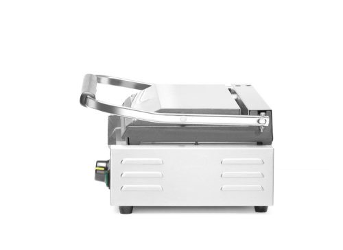 Kontakt grill Pannini, HENDI, Bordázott tetejű és sima aljú, 230V/2200W, 430x370x(H)210mm
