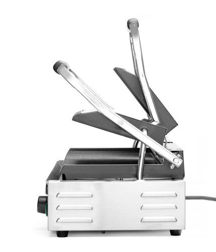 Kontakt grill - dupla verzió Teljesen bordázott, HENDI, Bordázott tetejű és aljú, 230V/3600W, 570x395x(H)510mm