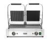 Kontakt grill - dupla verzió, HENDI, fele sima, fele bordázott, 230V/3600W, 575x430x(H)510mm