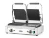Kontakt grill - dupla verzió, HENDI, fele sima, fele bordázott, 230V/3600W, 575x430x(H)510mm