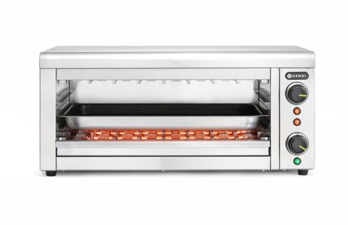 Szalamander Kvarc infravörös fűtőelemekkel., HENDI, 230V/3645W, 689x397x(H)318mm