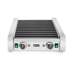   Forgóhengeres virslisütő - két zóna, HENDI, 11 henger, 230V/1180W, 530x525x(H)180mm