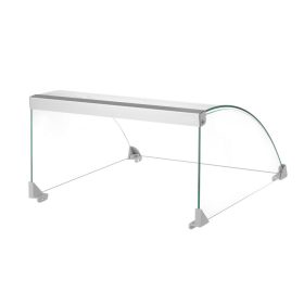   Üvegfedél a kolbász hengerrácsokhoz, HENDI, Kolbászsütő grillhez 11 (268704), 470x477x(H)250mm