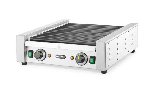 Forgóhengeres virslisütő - két zóna, HENDI, 14 henger, 230V/1480W, 520x650x(H)176mm