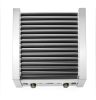 Forgóhengeres virslisütő - két zóna, HENDI, 14 henger, 230V/1480W, 520x650x(H)176mm