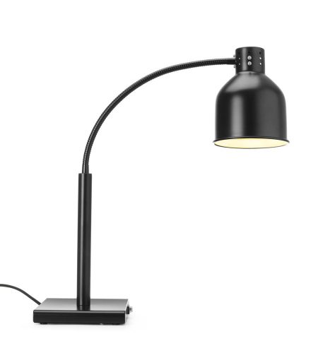 Rugalmas melegentartó lámpa , HENDI, Fekete, 220-240V/250W, 268x200x(H)660mm