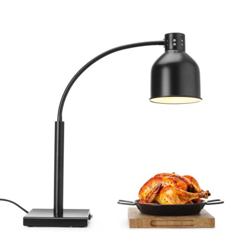 Rugalmas melegentartó lámpa , HENDI, Fekete, 220-240V/250W, 268x200x(H)660mm