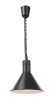 Függesztett melegentartó lámpa kúp alakú, HENDI, Fekete, 230V/250W, ⌀275x(H)250mm