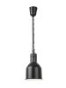 Függesztett melegentartó lámpa henger alakú, HENDI, Fekete, 230V/250W, ⌀175x(H)250mm