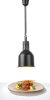 Függesztett melegentartó lámpa henger alakú, HENDI, Fekete, 230V/250W, ⌀175x(H)250mm