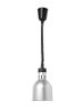 Függesztett melegentartó lámpa henger alakú, HENDI, Ezüst, 230V/250W, ⌀175x(H)250mm