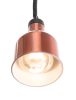 Függesztett melegentartó lámpa henger alakú, HENDI, Rézvörös, 230V/250W, ⌀175x(H)250mm