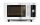 Mikrohullámú sütő 1000W, HENDI, 25L, 230V/1550W, 582x472x(H)374mm