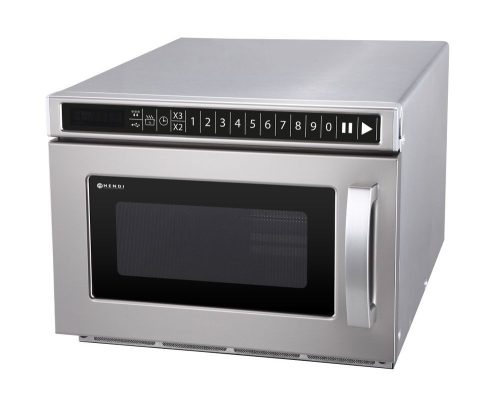 Programozható mikrohullámú sütő USB-porttal 1800W, HENDI, 230V/3000W, 560x419x(H)336mm